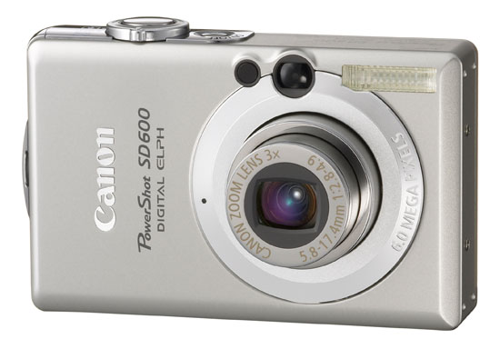 Canon PowerShot SD600 Digital ELPH camera