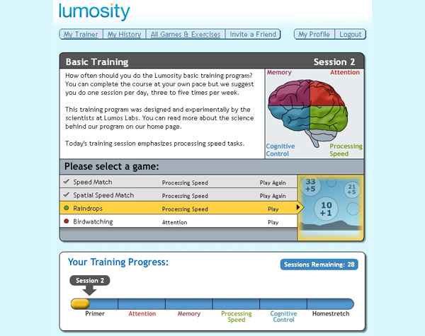 Brain Fitness by Lumosity